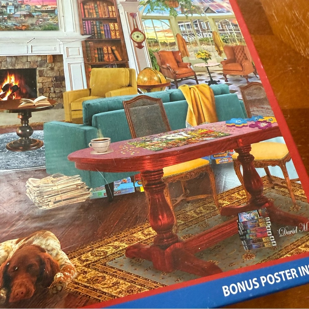 WHITE MOUNTAIN 1000pc Seaside Dreams puzzle - Picture 4 of 10
